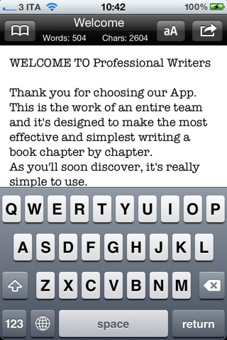 Professional Writers screenshot 2