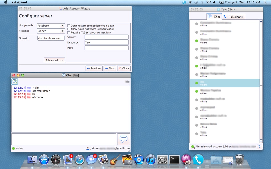 #3. YateClient (macOS) 게시자: Null Team Impex SRL