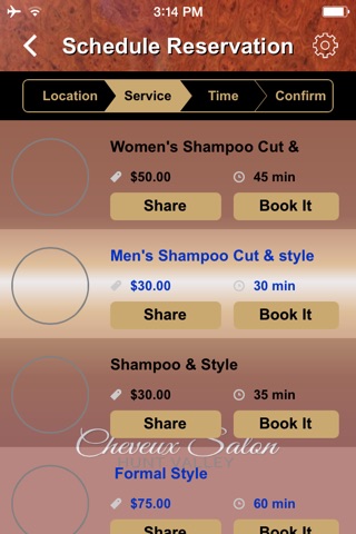Cheveux Salon in Hunt Valley, MD  - Your Tranquil Place! screenshot 2
