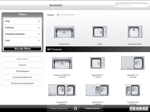 Franke Experience screenshot 2