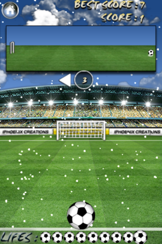 swipe football free iphone screenshot 2