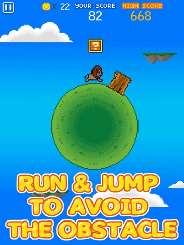 Tiny Planet ・Animal Arcade hopper Endless Jump Shift HD screenshot 2