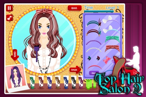 Top hair salon 2 screenshot 4