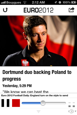 Euro 2012 - Ultimate Football News App screenshot 4