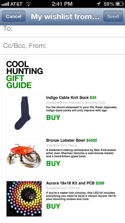 Cool Hunting Gift Guide screenshot-4