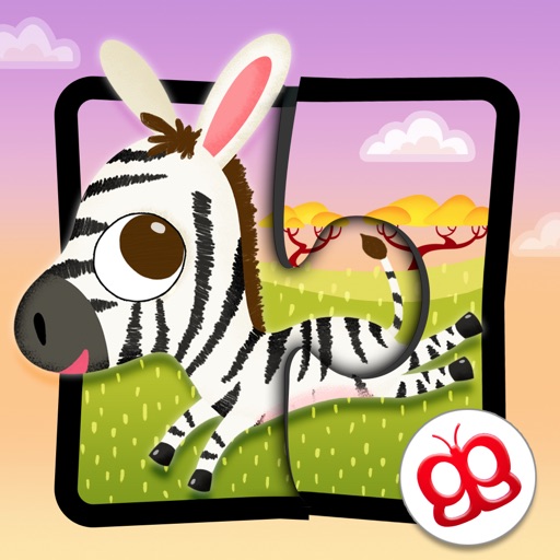 Wildlife Jigsaw Puzzles 123 - Fun Learning Puzzle Game for Kids Icon