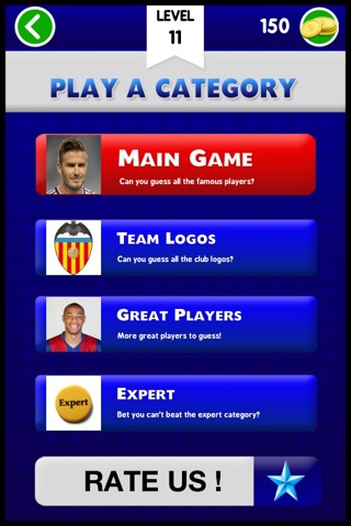 Football player logo team quiz game: guess who's the top new real fame soccer star face picのおすすめ画像5