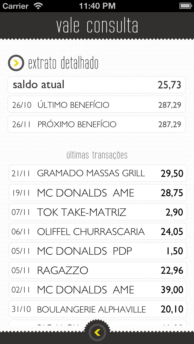 Vale Consulta Screenshot 2 - AppWisp.com Vale Consulta Screenshot 2 - AppWisp.com