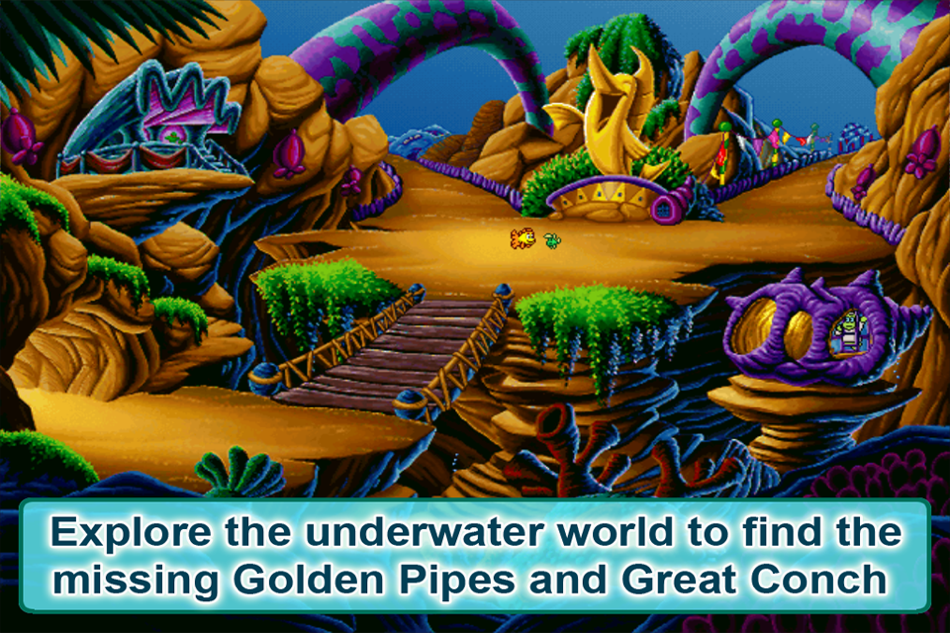 #2. Freddi Fish and the Stolen Shell Lite (iOS) Podle: Humongous Entertainment