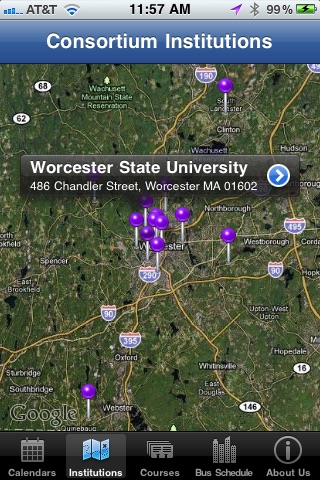 Colleges of Worcester Consortium screenshot 3