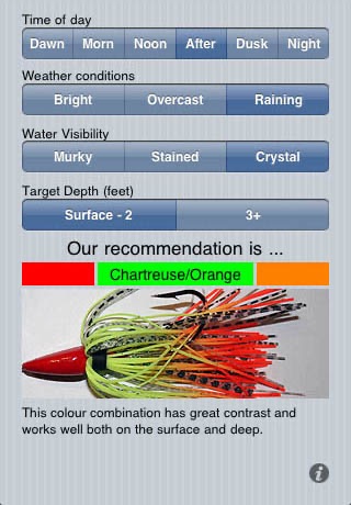 Lure A Fish - Fishing Lure Color Picker screenshot 2