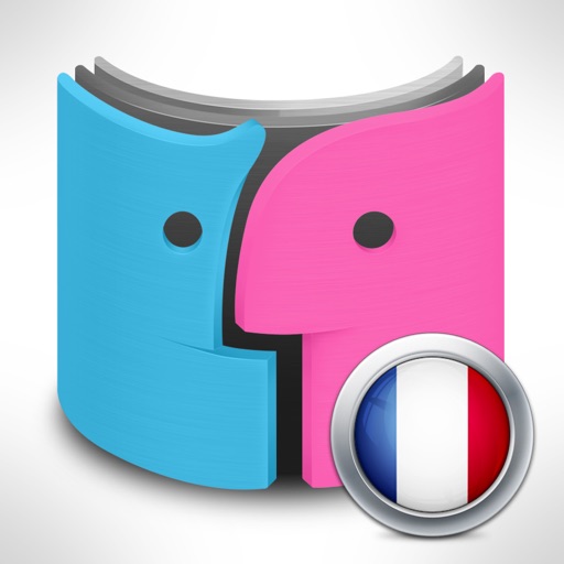 French Travel Phrasebook - Real Person Voice, 11 Categories icon