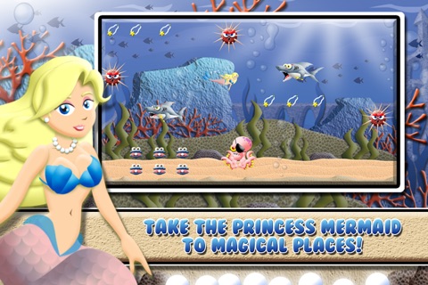 Princess Mermaid Girl PRO: A Little Bubble World Under the Sea screenshot 2