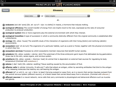 Biology Flashcards for Principles of Life screenshot 3