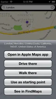 findmaps: search and find anything on a map iphone screenshot 2