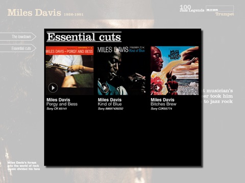 100 Jazz Legends, by BBC Music Magazine screenshot 3