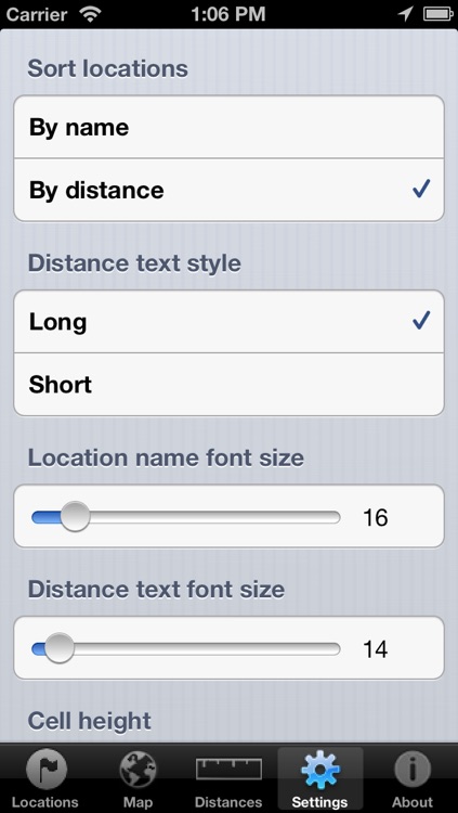 Distances from screenshot-4