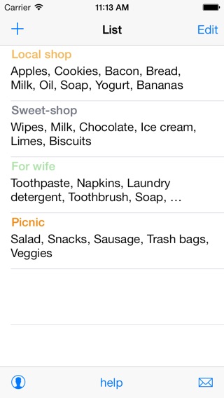 List free - shopping, grocery, syncのおすすめ画像1