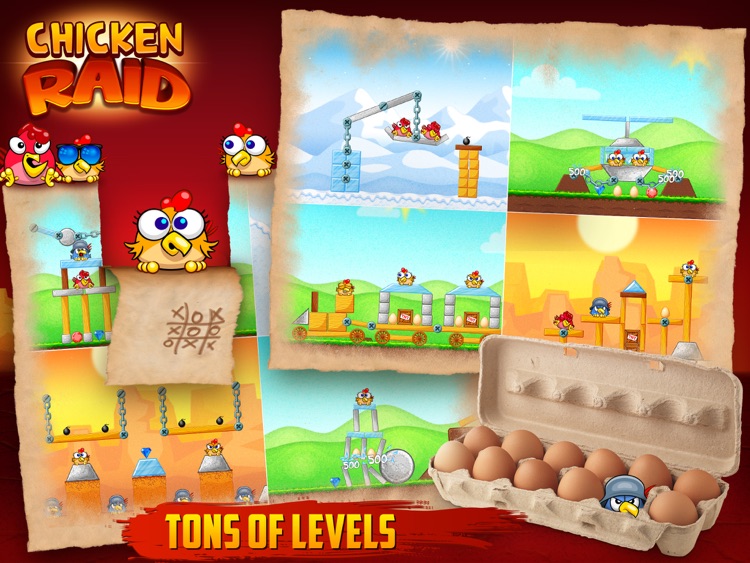Chicken Raid HD screenshot-3