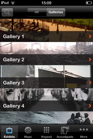 Titanic Belfast – Acoustiguide App screenshot 2