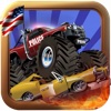 USA Monster Police Truck : Crime Crush Racing Games