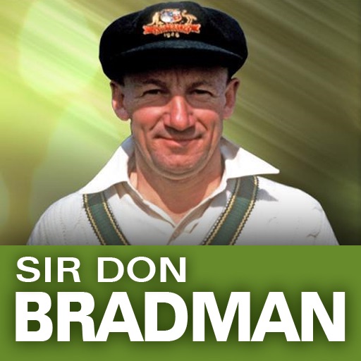 Sir Don Bradman icon