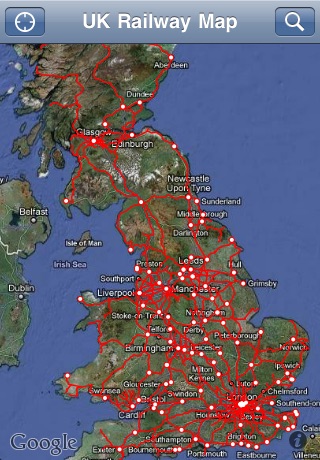 UK Railway Map screenshot1