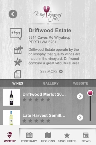 Wine Regions WA screenshot 3