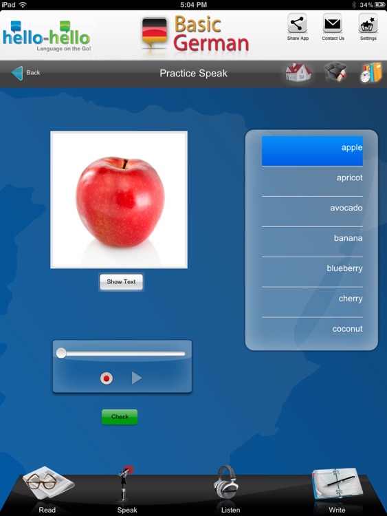 Learn German Vocabulary H-H screenshot-4