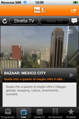 Rai 5 screenshot 2