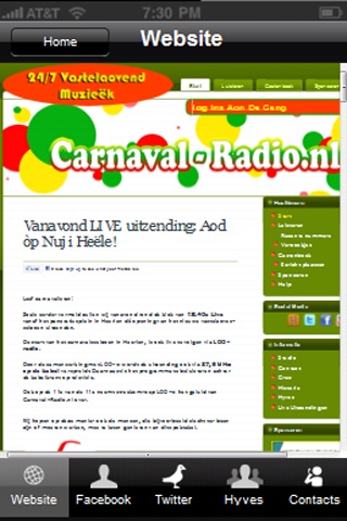 Carnaval Radio screenshot 2