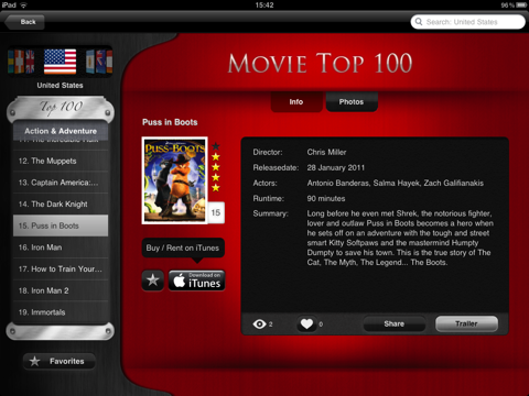 Movie Top 100 screenshot 3