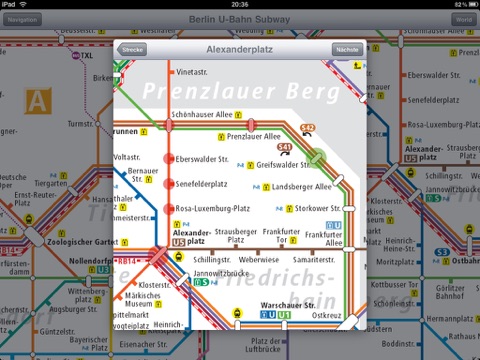 Berlin Subway for iPad screenshot 4