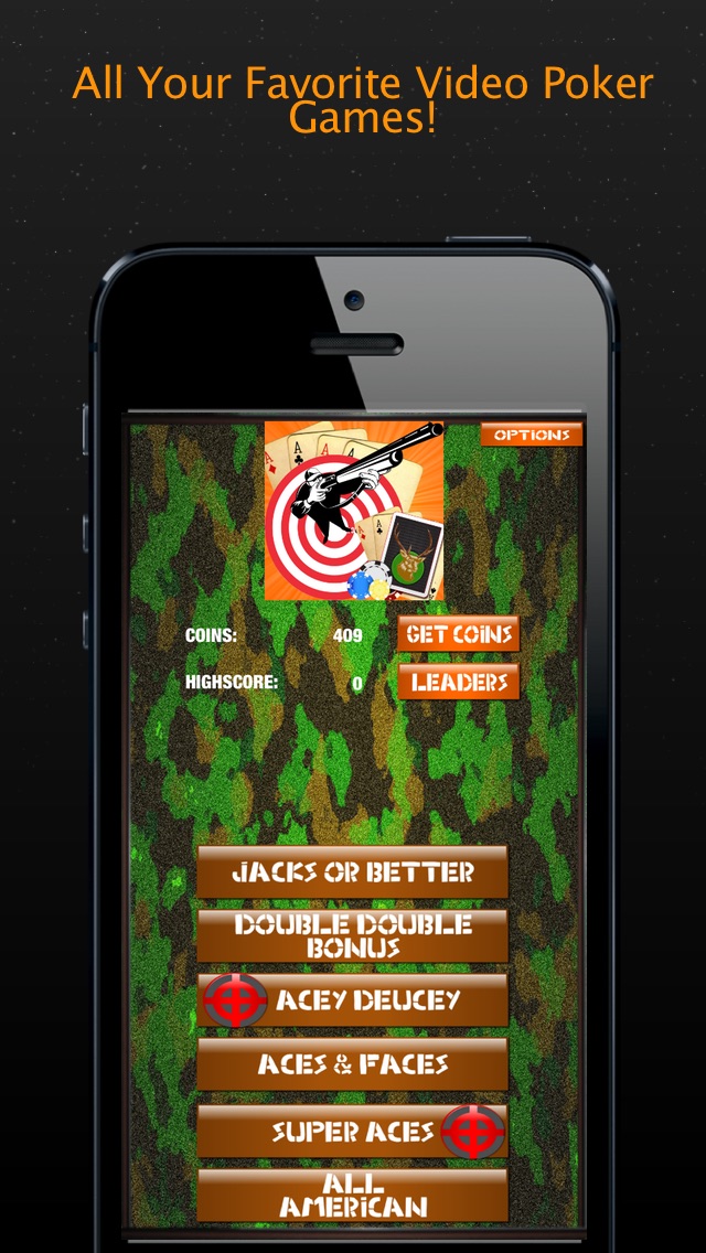 Deer Hunter Poker: High Caliber Video Poker Games for The Ultimate Challenge 1.0 IOS -