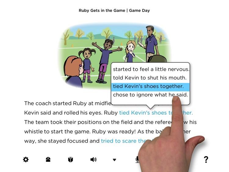 storysmart3: Ruby Gets in the Game - Social Language Skills screenshot-3