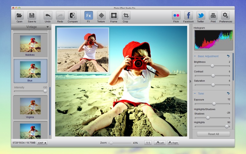 photo effect studio pro – graphic design & art frame iphone screenshot 3