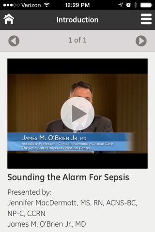 Sepsis Clinical Education screenshot 2