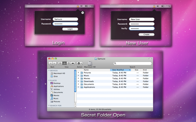 Secret Folders