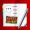 Organizer HD is an iPad application that works just like a real organizer