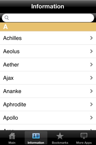 Greek Gods Pocket Reference screenshot 4