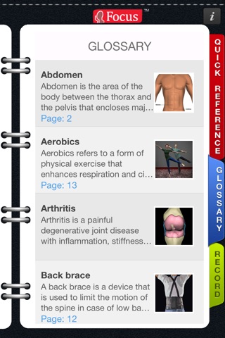 Animated Quick Reference Guide - Backpain screenshot 4