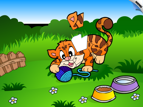 Screenshot #6 pour Amazing Farm Baby Animals Puzzle game for Toddlers to Kindergarten