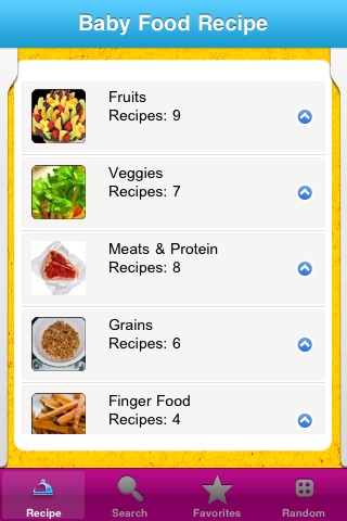 Baby Food Recipes screenshot 2