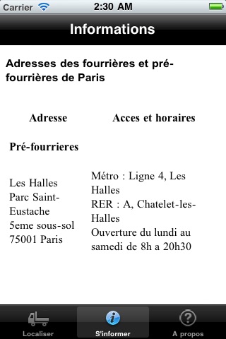 Fourriere Paris screenshot 3