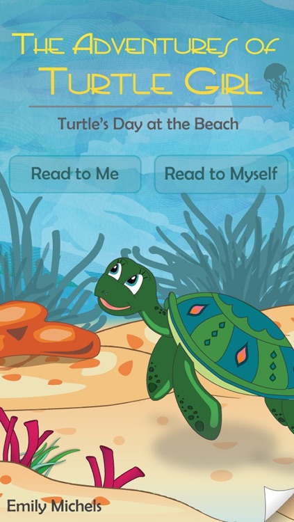 Turtle's Day at the Beach - Interactive Storybook for Kids