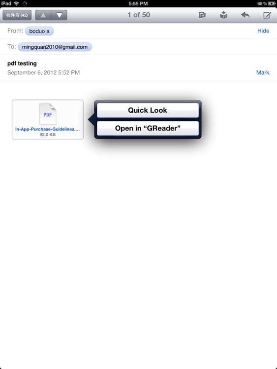 GReader - the best PDF reader for iPad screenshot-3