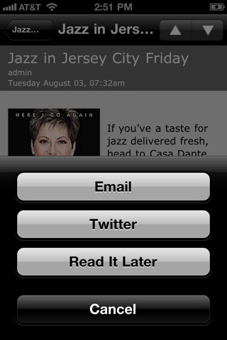 Jazz Legends News -- free app screenshot 3