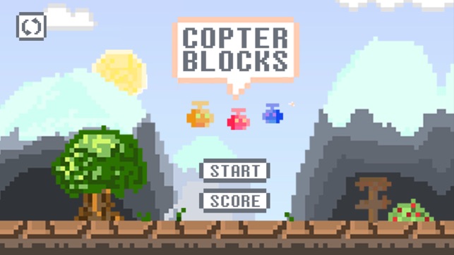 Copter Blocks FREE - Hard 8 bit Game(圖5)-速報App