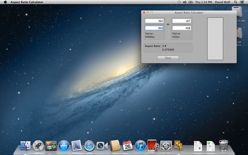 Screenshot #3 pour Aspect Ratio Calculator