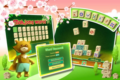 Mahjong world 3 HD-Puzzle Games screenshot 2